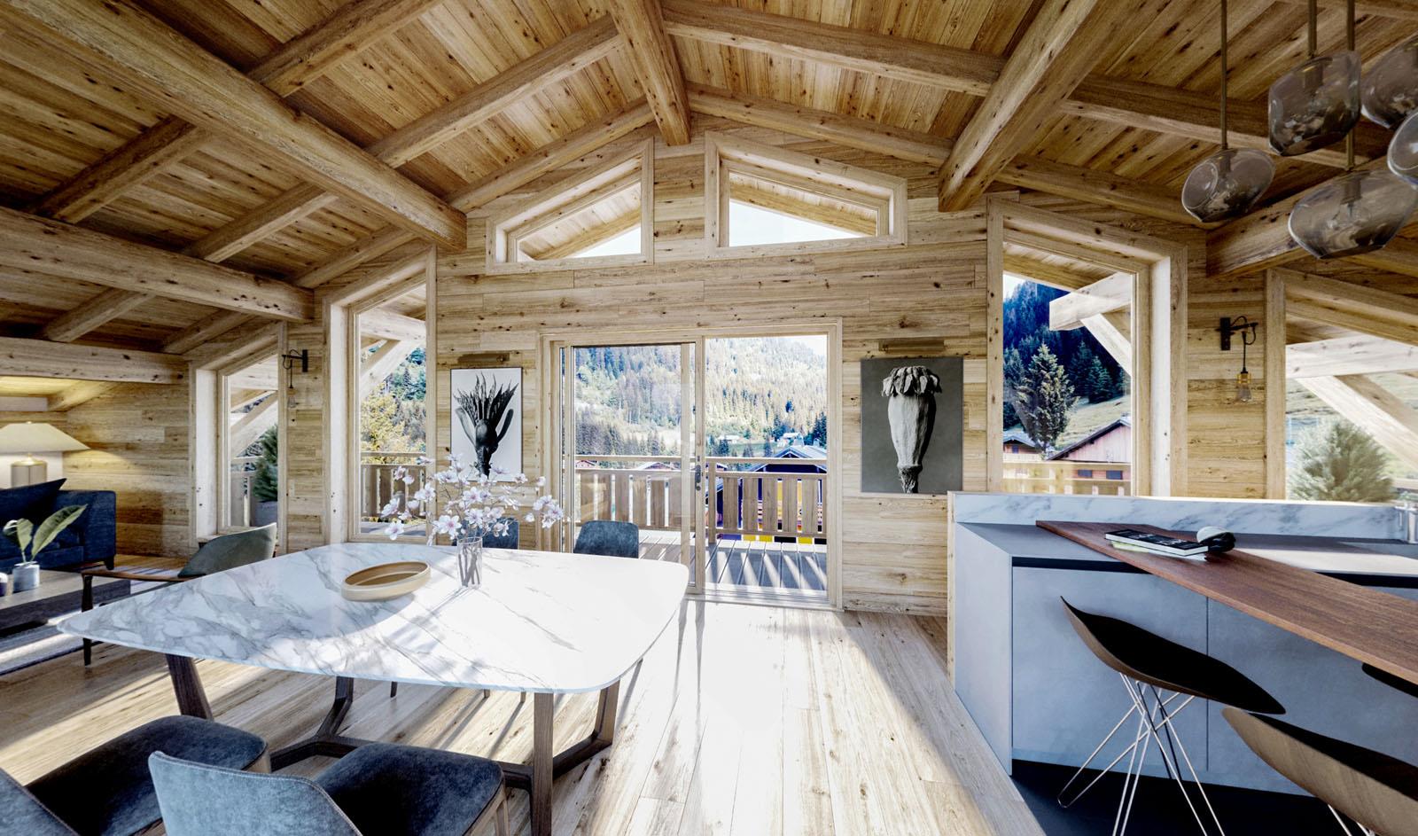 Mountain Chatel CHALETS DE VONNES Pureness