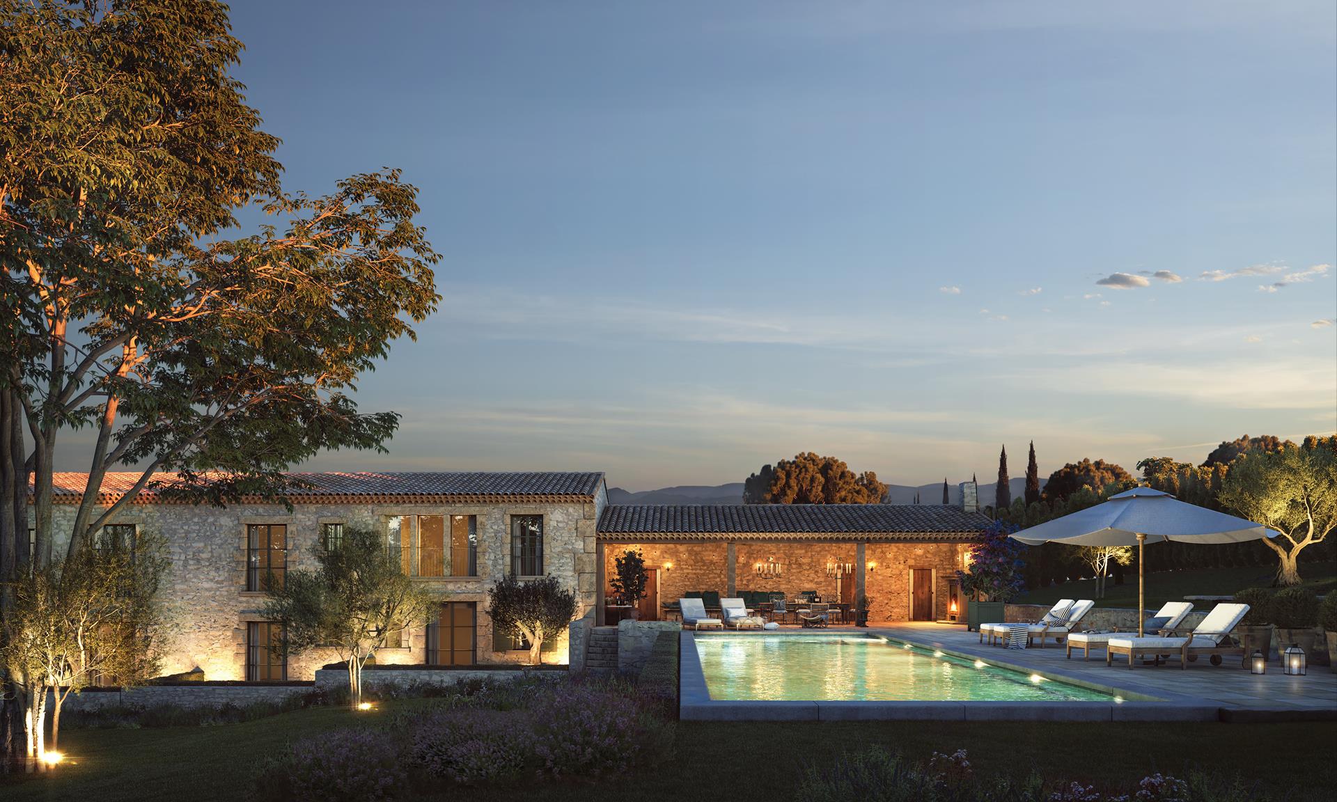 Villas SaintRémydeProvence HAMEAU CANTO CIGALO Pureness